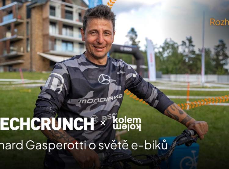 CzechCrunch × KolemKolem: Richard Gasperotti über die Welt der E-Bikes