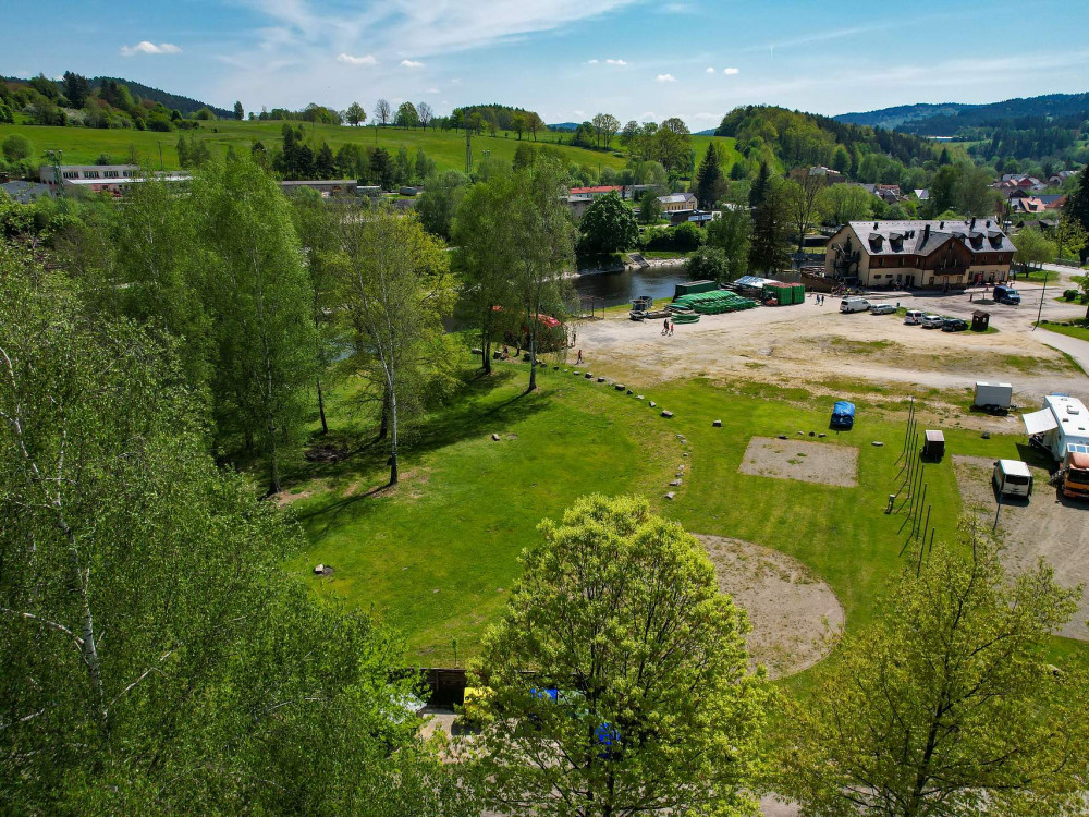 Camp "Pod Hrází" (Unterm Damm)