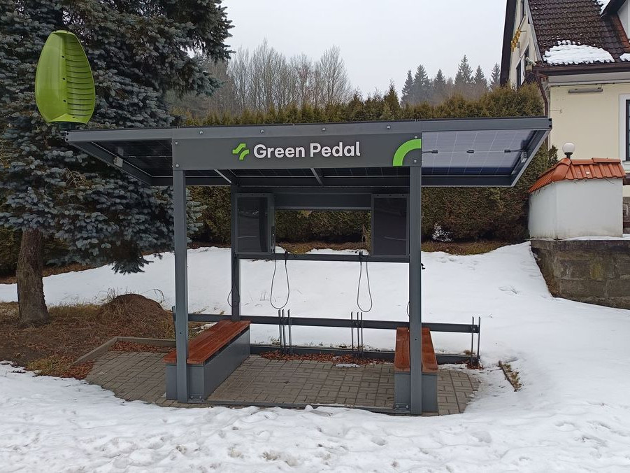 Ladestation GreenPedal Loučovice