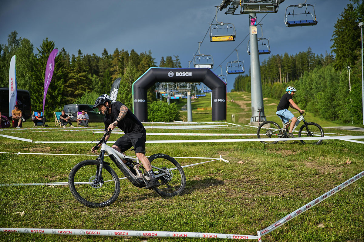 Bosch uphill race